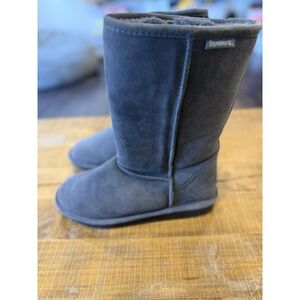 Women's‎ Bear Paw Emma Tall Boots Sherpa Lined Suede Upper Great Size 10